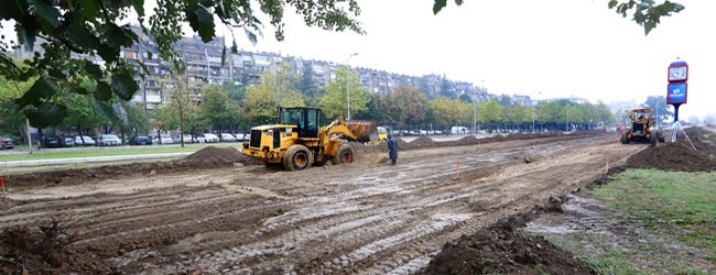 Изградња паркинг у Булевару Зорана Ђинђића