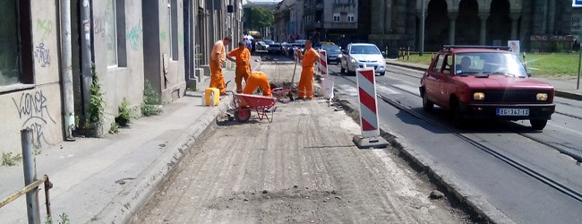 Обнова последње деонице у Карађорђевој улици