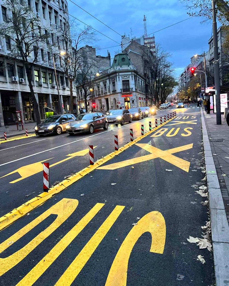 Нов режим саобраћаја у Македонској и Нушићевој улици