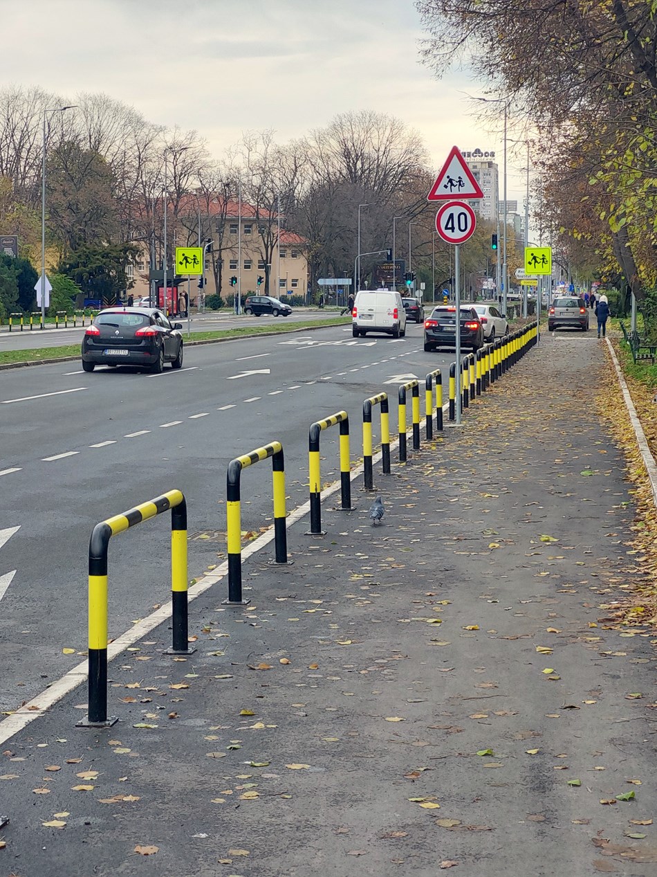 Нови кружни ток и проширење дела Улице Париске комуне