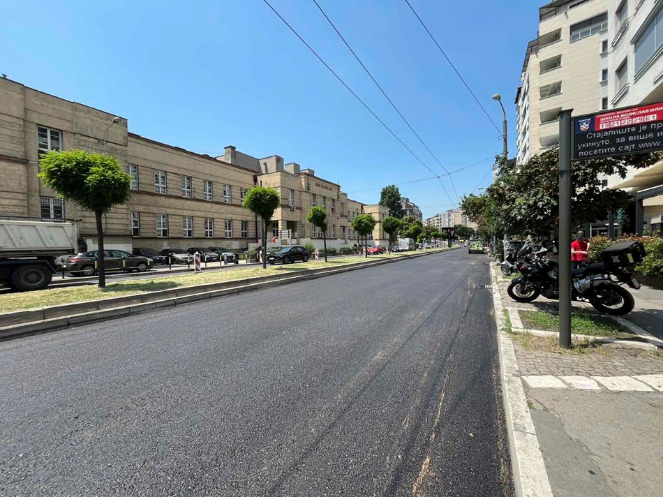 Друга фаза радова у Улици Војислава Илића